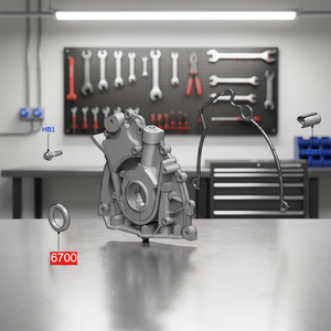 1102415 Sello de Aceite del Cigüeñal Delantero para <span class=keywords><strong>Range</strong></span> <span class=keywords><strong>Rover</strong></span> Sport Discovery <span class=keywords><strong>3</strong></span> y 4 Todos los Modelos Diésel - Product Image 3