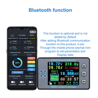 DC 0 ~ 500V numérique sans fil tension mètre détecteur batterie solaire charge coulomètre LCD ampèremètre voltmètre moniteur de puissance VAC8710F
