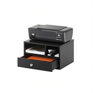 Meuble de rangement pour imprimante JGWOOD DESIGNS, en bois, avec tiroirs, pour bureau - Product Image 1