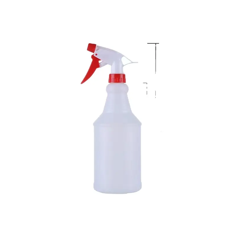 Rociador de cabeza ajustable Fino para transmitir Spray de plástico A prueba de fugas Botellas vacías de 16 oz para soluciones químicas y de limpieza
