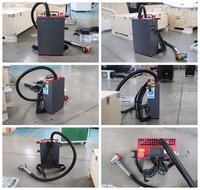 Mesin Pembersih Laser Pulsa Backpack untuk Menghilangkan Karat dan Cat 200w 300w Laser Mopa Pulsa Genggam