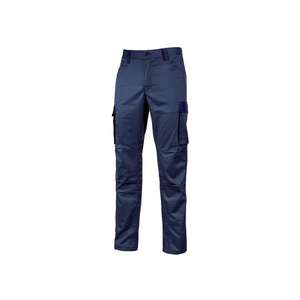 U-POWER - HY141WB-2XL Crazy WestLake <b>Blue</b> cargo pants - EAN 8033546372326 <b>WORK</b> <b>TROUSERS</b> CARGO <b>WORK</b> <b>TROUSERS</b> - Product Image 1