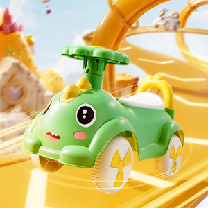 Voiture à roulettes pour tout-petits, rose, en plastique, avec lumières et musique, 0-3 ans, jouet pour filles - Product Image 2