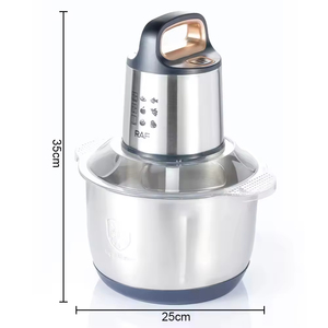 New Multifunction 5L <b>Meat</b> <b>Grinder</b> Stainless Steel 6 Blades Food Chopper Fufu Machine Yam Pounder Food Processor - Product Image 3