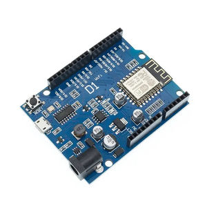 Placa de Desarrollo de WiFi, Módulo Inalámbrico Basado en WiFi WeMos D1, <span class=keywords><strong>ESP8266</strong></span>, Compatible con Shield, <span class=keywords><strong>IDE</strong></span>, 2 Unidades - Product Image 6