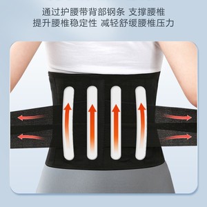 เข็มขัดพยุงหลังเคฟู สำหรับบรรเทาอาการปวดหลัง พร้อมวัสดุตาข่ายและคุณสมบัติการยึดกระดูกสันหลัง - Product Image 2
