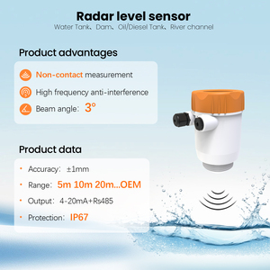 Moary ME801 Misuratore di Livello Radar con Display LCD, Protezione IP67, Precisione 2mm per Misurazione Livello Serbatoi di Olio - Product Image 2