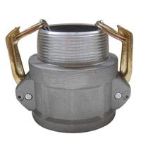 Precio de fábrica al por mayor Aluminio Camlock Acoplamiento Tipo B y A 200 Accesorios de tubería