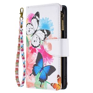 Funda de cuero con flores para Galaxy S24/S25, para Nokia <span class=keywords><strong>G21</strong></span>, funda tipo cartera multifunción, funda con tapa para iPhone 15/16E - Product Image 3