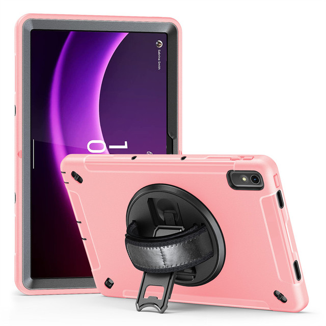 360° Rotating Stand Shoulder Strap Stylus Holder Shockproof Tablet Protective case for lenovo Tab P11 Gen2 11 Inch Case TB350