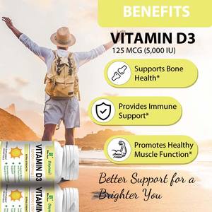 Wins Town Cápsulas de gel blando para adultos Ca <span class=keywords><strong>Mg</strong></span> Zn Vitamina D3 Apoyo a la salud muscular esquelética Calcio Hierro Zinc Selenio - Product Image 2