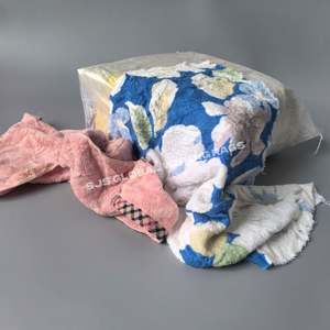 Chiffons en coton 100% très absorbants, colorés, pour l'entretien des machines industrielles, atelier de réparation, nettoyage - Product Image 1