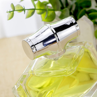 Flacon vide en verre irrégulier multi-étagé sérigraphié 30ml-80ml pour parfum de niche, avec diffuseur à bâtonnets