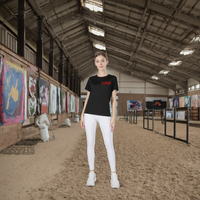 Équitation été glace sensation femmes vêtements équestres doux confortable respirant Anti-UV hauts séchage rapide manches courtes chemises