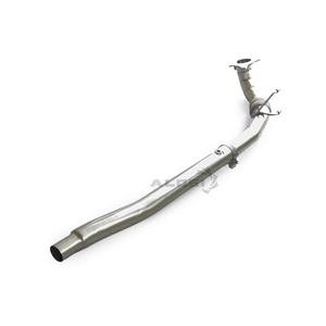 Système d'échappement direct avec downpipe pour Volkswagen <span class=keywords><strong>Golf</strong></span> 5 <span class=keywords><strong>GTI</strong></span> 2.0T 2000-2006, en acier inoxydable isolé, amélioration des performances - Product Image 6