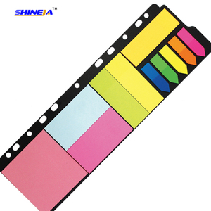Good Quality Colorful Assorted Custom Sticky <strong>Notes</strong> Set with Black <strong>Card</strong> - Product Image 5