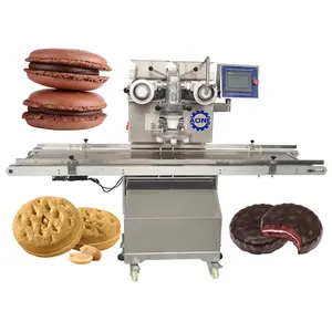 Factory Supplier Pineapple Tart Making Encrusting Machine Mochi Cookies Biscuit Machine