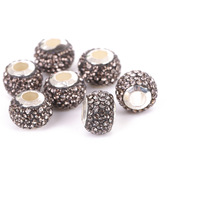 Selina Crystal 3D Circulaire 5-Row Chicken Eye Rhinestones-Multi-Color Spacer Strass pour DIY Jewelry Making Hat Bags & Nail Art