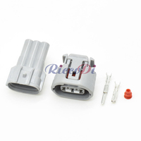 1 Juego de Conectores Eléctricos de 3 Pines TS para Alternador de Automóvil, Enchufe para Faros Delanteros para Lexus 6188-0282 6189-0443