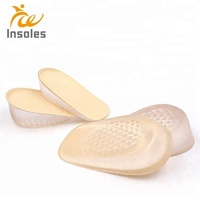 Solaires Achilles — coussins de talon pour hommes, gobelets à talon de 0.6 pouces, rehaussement de la hauteur, semelles intérieures, pour chaussures