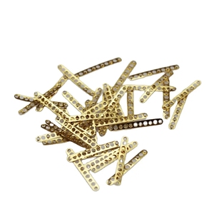 SMT латунный зажим для сращивания SMT круглый медный зажим для сращивания материалов 8*20*2,5 мм - Product Image 4