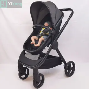 YIYANG kereta bayi Convertible, kereta bayi dapat dilipat 2-in-1 dengan Mode Bassinet