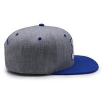 Casquettes Snapback à 6 Panneaux Camouflage Deux Tons Hip Hop Personnalisées Bord Plat Casquette OEM Logo Brodé en 3D Snapback CAP pour Hommes
