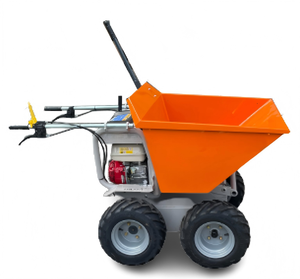 Mini Dumper con Motore <span class=keywords><strong>Honda</strong></span>, Carriola Motorizzata, Carriola a Benzina per Lavori Pesanti, per Edilizia e Giardinaggio - Product Image 1