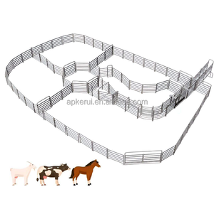 Paneles de valla de patio de corral de ovejas de ganado de metal galvanizado en caliente fáciles de instalar para enrejado y puertas - Product Image 3