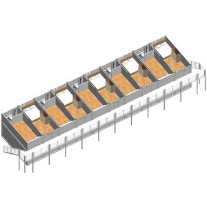 DAC prêt à expédier livraison gratuite île stockage abri voiture <span class=keywords><strong>Garage</strong></span> conteneur prêt à vivre luxe deux étages petites maisons - Product Image 5