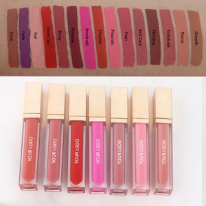 Custom Vegan Lipgloss Impermeable Líquido Lipstick Venta al por mayor Velvet Matte <span class=keywords><strong>Lip</strong></span> <span class=keywords><strong>Gloss</strong></span> - Product Image 4
