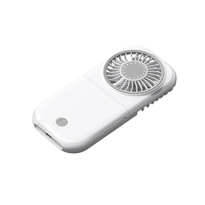 Ventilador de Cuello Recargable 2025, Mini Ventilador Plegable Portátil USB de 2500mAh, de Alta Velocidad con 4 Velocidades, de Plástico para Uso Doméstico y en Exteriores - Product Image 1