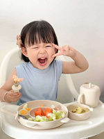 Tasses d'apprentissage pour bébé à double poignée, qualité alimentaire, avec couvercle anti-fuite en silicone et paille intégrée