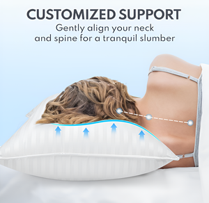 Grosir bantal tempat tidur rumah putih lembut masukan <span class=keywords><strong>100%</strong></span> sarung katun bantal tempat tidur serat poliester untuk tidur