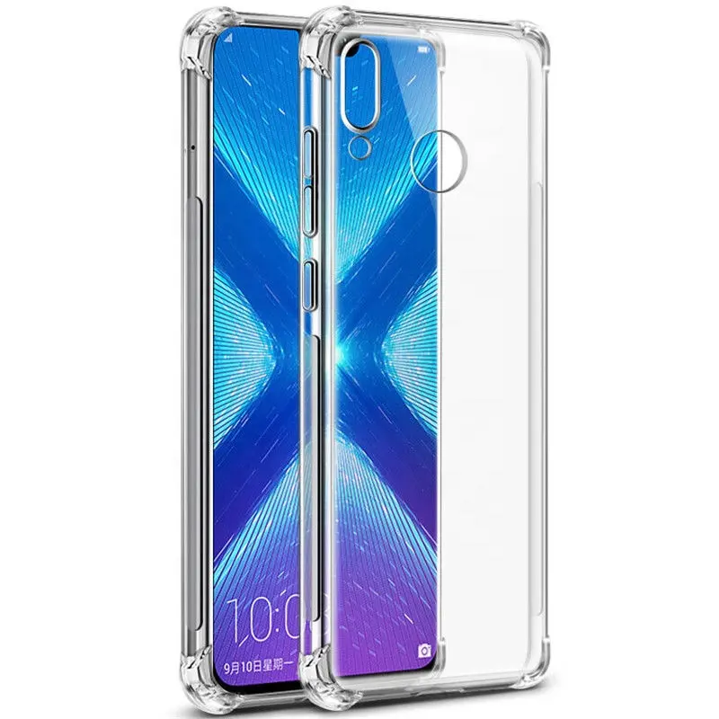 Shockproof Airbag clear phone case on for huawei y9 y7 y6 y5 y3 prime 2018 2017 2019 ii y5 lite Transparent soft tpu back cover