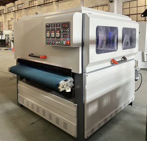 Gỗ Máy chà nhám tự động đánh bóng Máy bàn chải Sander cho <span class=keywords><strong>MDF</strong></span> cửa Sanding Heavy Duty profiled bàn chải Sander - Product Image 2