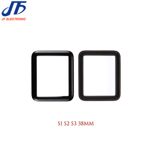 Verre avant de remplacement pour <span class=keywords><strong>Apple</strong></span> <span class=keywords><strong>Watch</strong></span> Series <span class=keywords><strong>1</strong></span> 2 3 S1 S2 S3 <span class=keywords><strong>38mm</strong></span> 42mm Écran Lentille extérieure - Product Image 1
