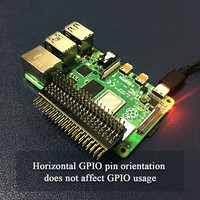 Cables de extensión Geeekpi GPIO Edge, cable plano de 40 pines para Raspberry Pi 5/4B/3B+/3B/2B/Zero C107
