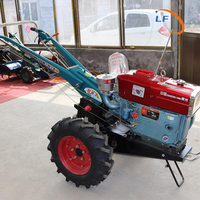 Mini Tracteur pour l'Agriculture, Tracteur Agricole Compact, Motoculteurs 18ch 12ch 10ch, Tracteur Marchant