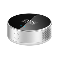 Moniteur de qualité de l'air Zigbee Tuya Heiman 4-en-1 PM2.5 HCHO Capteur de température et d'humidité avec écran OLED et contrôle gestuel