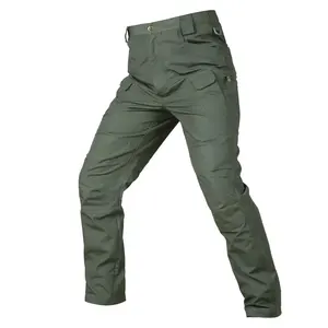 Custom Rip stop Workout Trousers Combat Training Outdoor Hiking Hunting camouflage cargo pants men tactical