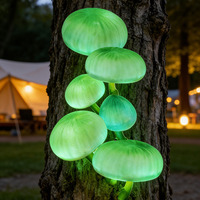 Luce LED IP65 a Forma di Fungo Simulato, Design a Cappello Luminoso, Decorativa per Giardini, Parchi, Aree Sceniche, Turismo Culturale