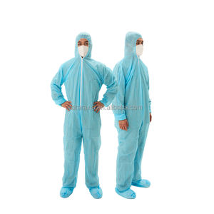 Traje DE TRABAJO DE SEGURIDAD DE PPE profesional Bata desechable no tejida de hospital - Product Image 1