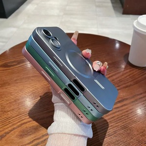 Sang Trọng Cho <span class=keywords><strong>Iphone</strong></span> 16 Trường Hợp Thiết Kế Từ Tính TPU Mềm Chất Liệu Silicon Cho <span class=keywords><strong>Apple</strong></span> Cho Iphone16 Bìa 15 14 13 12 Cô Gái Trường Hợp Điện Thoại - Product Image 4