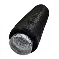 Tuyau d'isolation et de ventilation flexible en aluminium pour climatisation, usage hospitalier
