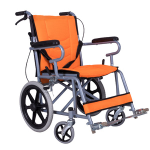 Silla <span class=keywords><strong>de</strong></span> Ruedas Manual Ligera, Plegable y Portátil, para Adultos, Personas con Discapacidad, Ancianos, Uso Doméstico y Exterior - Product Image 4