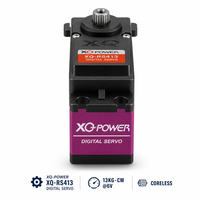Nouvel Arrivage 2026 XQ-POWER XQ-RS413 Servo Numérique Sans Noyau à Couple Élevé 13KG Engrenage en Titane 180 Degrés 4.8V-6V pour Voiture RC Bateau Robot
