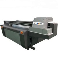 Impresora de cama plana Myjet Ricoh gen5 Gen 6 Tarjeta de cabezal tablero de espuma LED impresora de barniz uv UV2513 pequeña empresa varias necesidades máquina