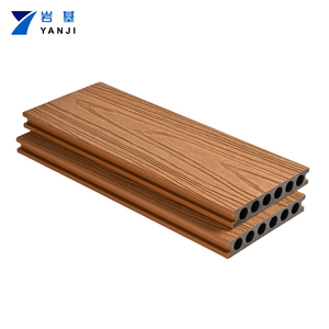Plancher en WPC Yanji New Tech à double couleur, embossé 3D, co-extrudé, durable, anti-rayures, pour extérieur - Product Image 4