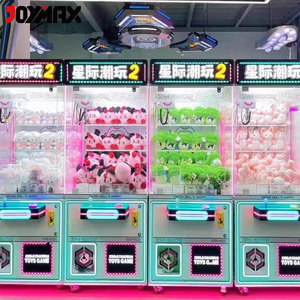 Machine de jeu commerciale d'arcade à monnayeur pour centres de jeux, type grue à pinces, pour la distribution de cadeaux et de <span class=keywords><strong>prix</strong></span> en forme de poupées - Product Image 5